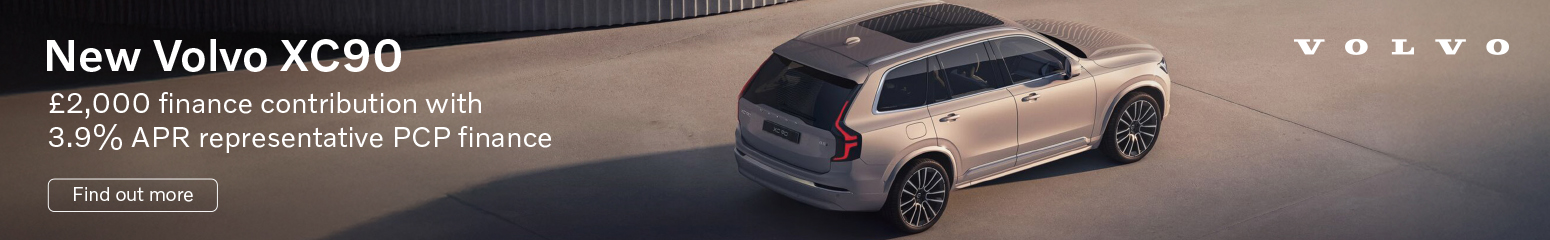 New Volvo XC90 Banner