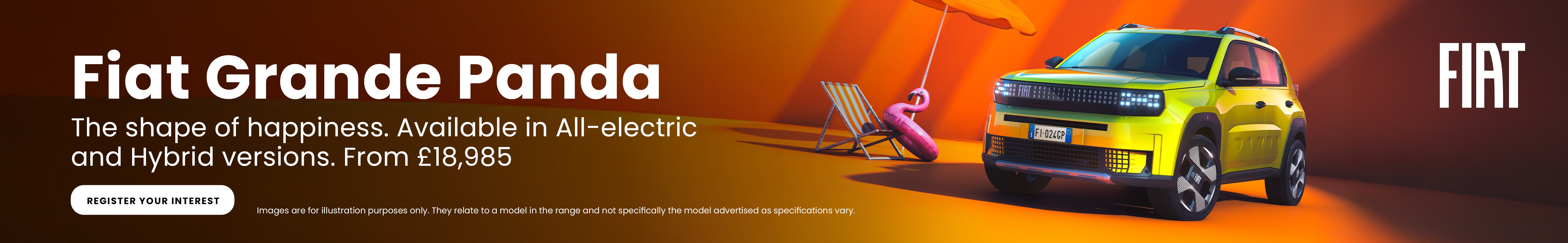New Fiat Grande Panda Banner
