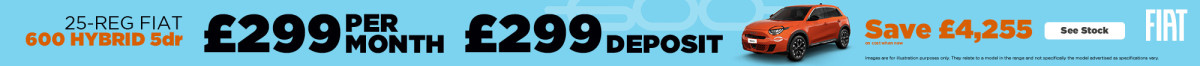 Fiat 600 Pre Reg Event - View Our Great Offers
