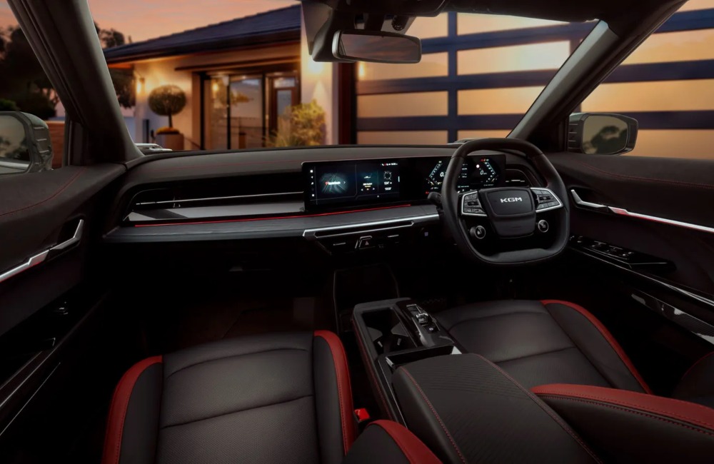 New KGM Actyon Interior