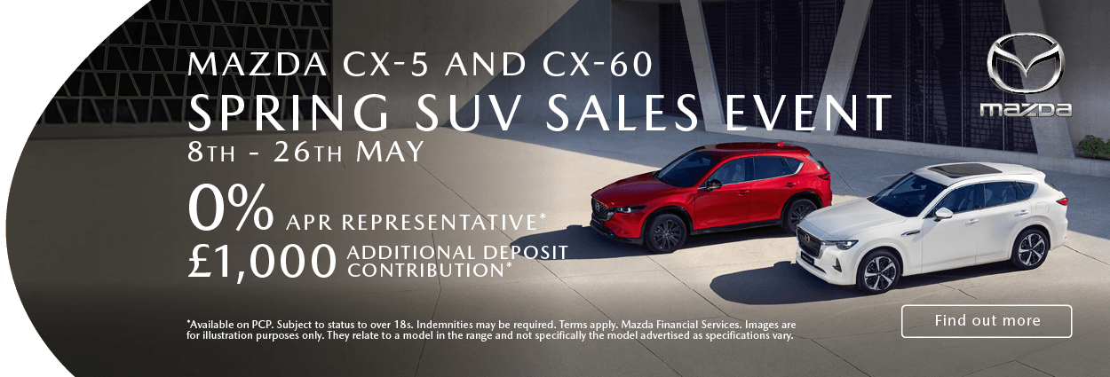 Mazda SUV banner