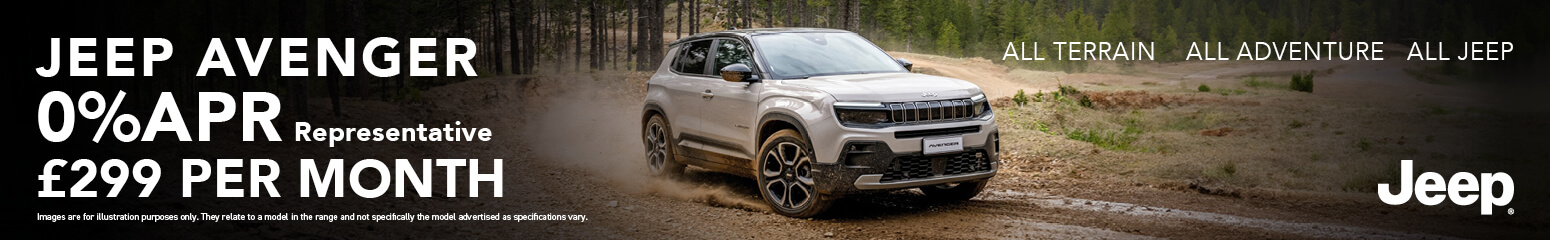 Jeep Avenger banner