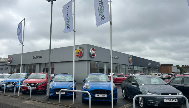 Stoneacre Grimsby dealership front