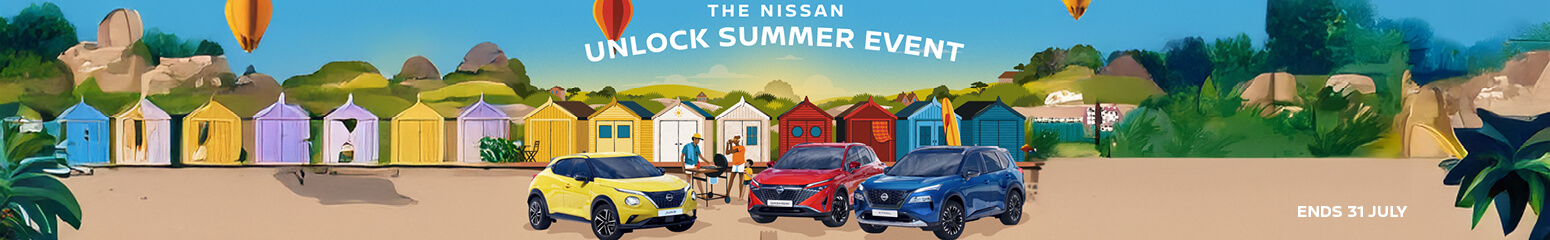 Nissan Unlock Summer banner