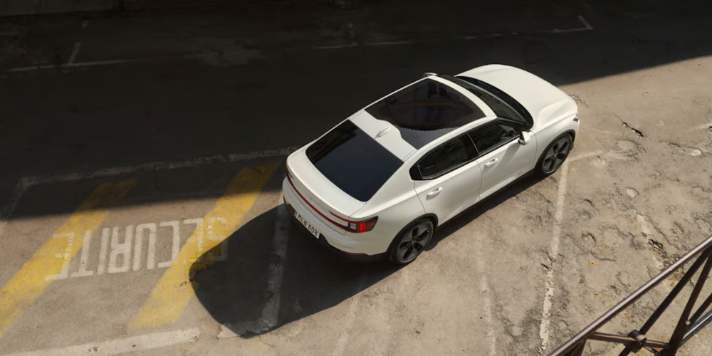 New Polestar Cars; Polestar 2 aerial