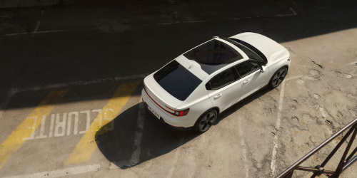 New Polestar Cars; Polestar 2 aerial