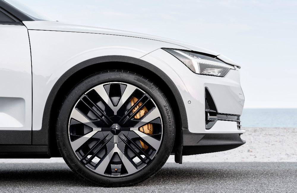 New Polestar 2 wheel; Performance