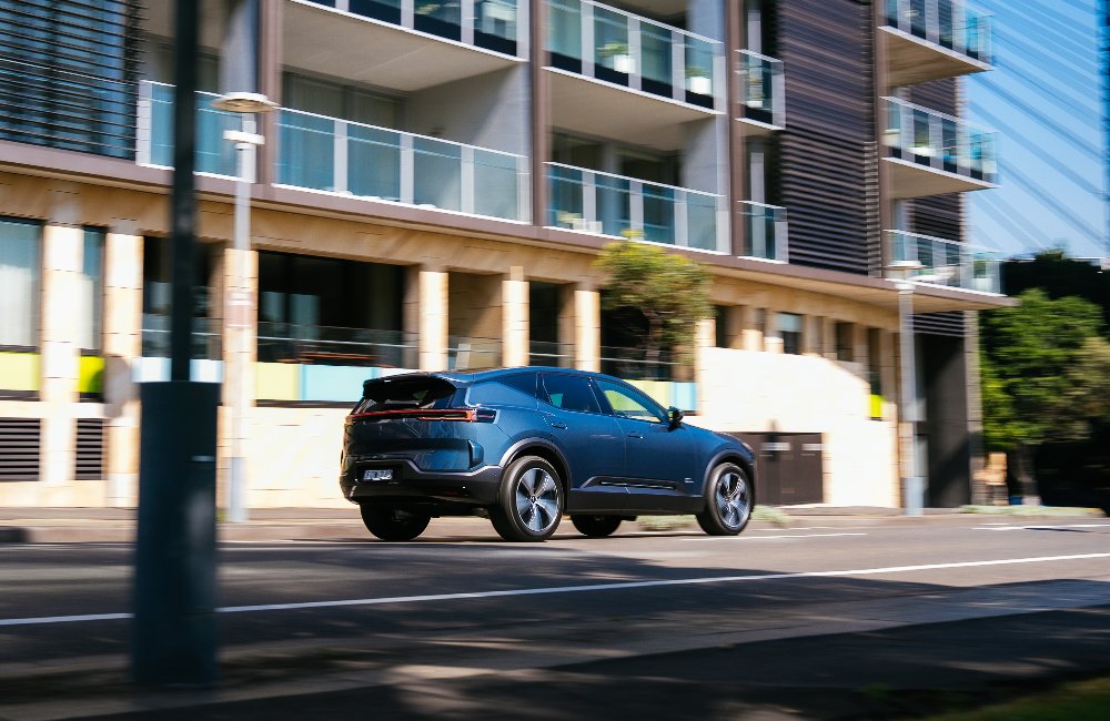 New Polestar 3 on street