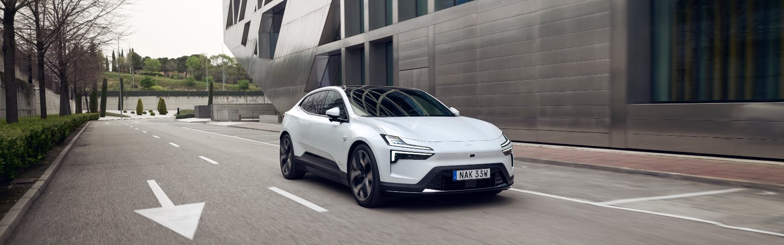 New Polestar 4 on the road