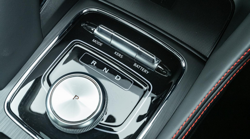 The automotic gear selecter of an EV; EV gearbox image