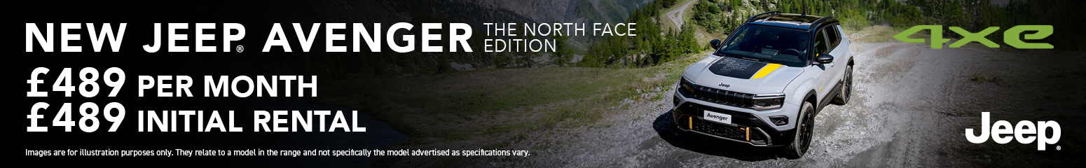 New Jeep Avenger 4XE North Face Edition