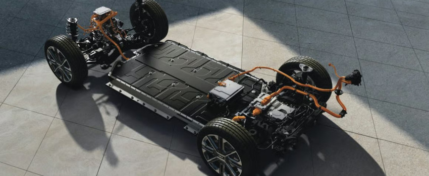 An EV platfom; Electric motor image