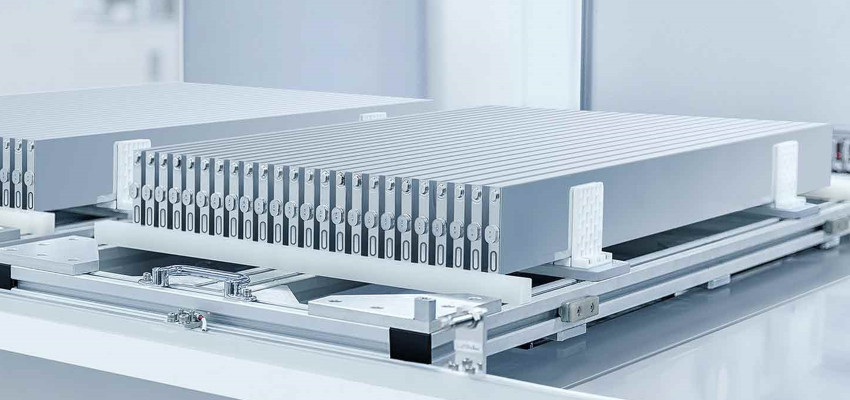 BYD's Blade battery; EV battery image