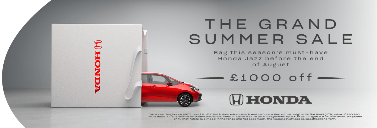 Honda Jazz Sale banner