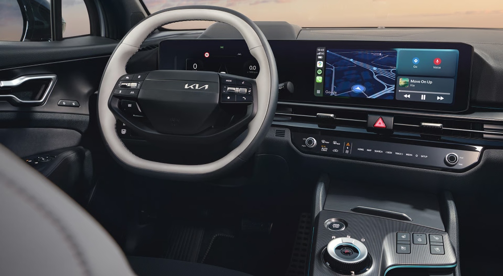 The New Kia Sportage Hybrid Dashboard