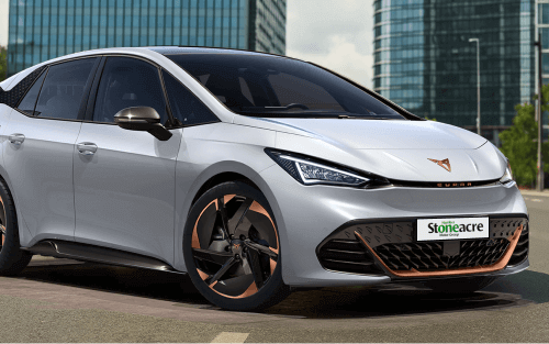 CUPRA Born in silver; What do car finance companies check image