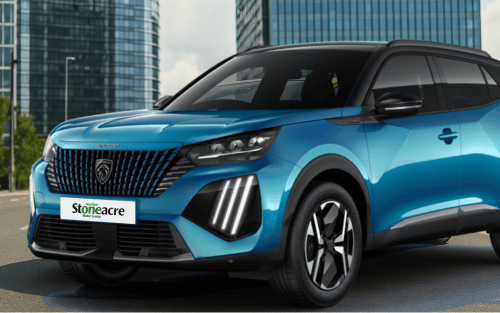 A Blue Peugeot 2008; What types of car finance do you offer image