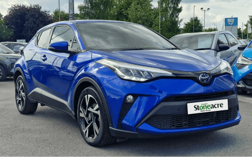 A blue Toyota C-HR; How does personal contract purchase finance work image
