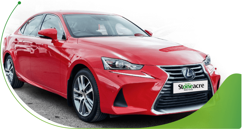 A red Lexus ES; Personal contract purchase car finance is right for you image