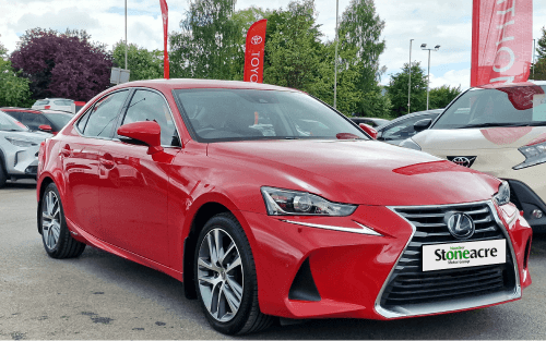A red Lexus ES; Personal contract purchase car finance is right for you image