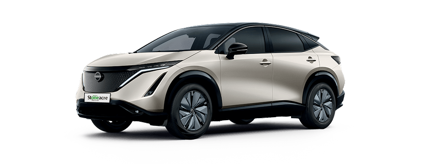Nissan Ariya; Car finance with benefits car image.