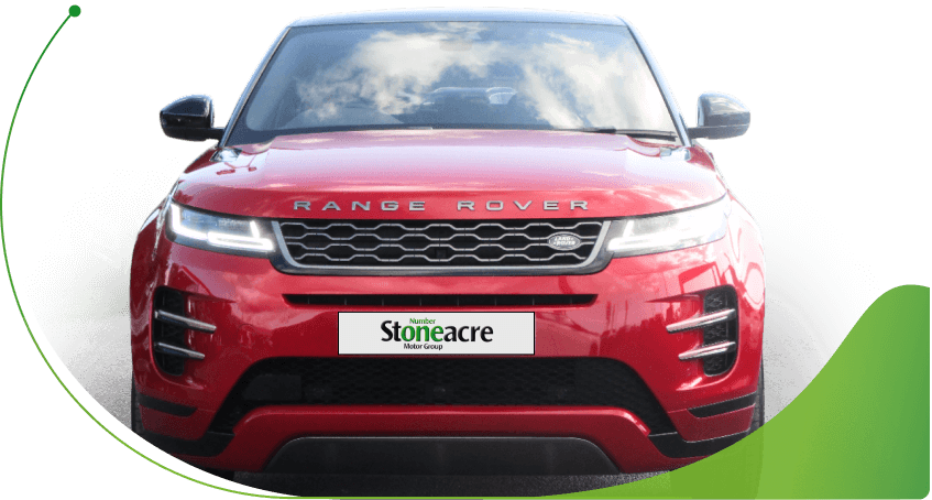 The front of a red Range Rover Evoque; Hire purchase car finance is it right for you image