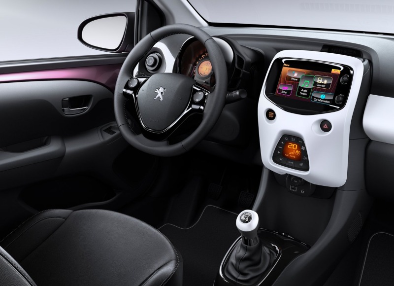 Used Peugeot 108 interior