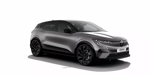 Grey Renault Megane Electric