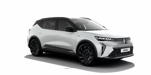 White Renault Scenic Electric