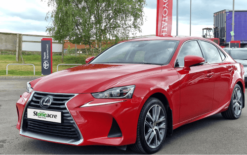 A red Lexus ES; How does Pay As You Go car finance work image
