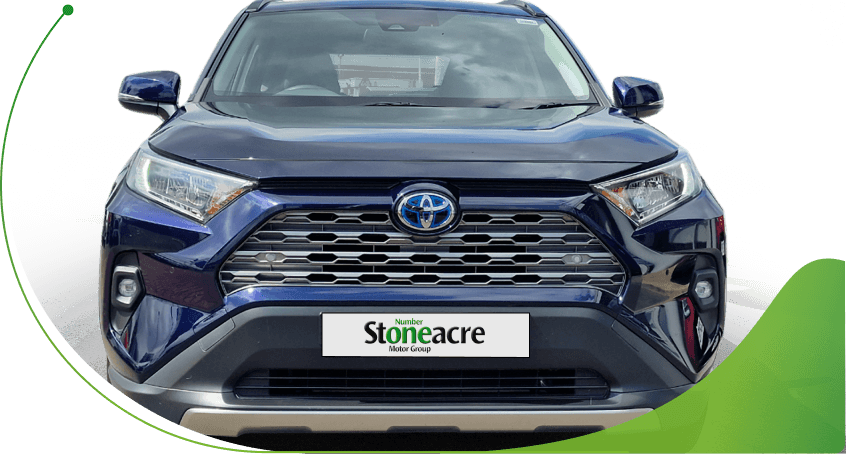 The front of a blue Toyota RAV4; Why do lenders provide black box finance image