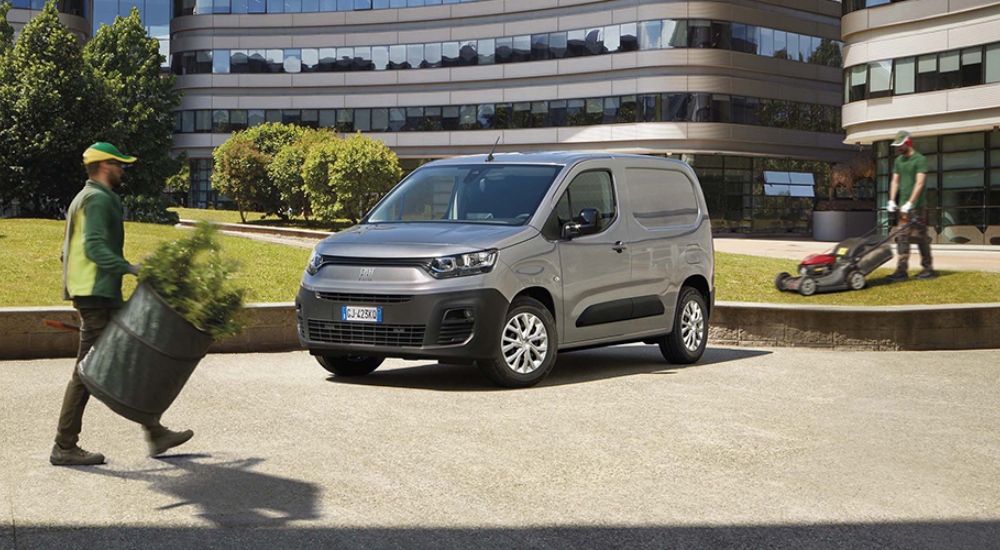 New Fiat Doblo Commercial Vans New Fiat Doblo commercial vans are designed to be your perfect urban work partner