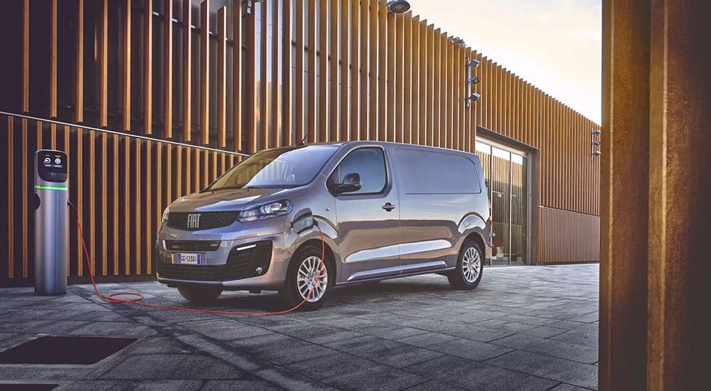 New Fiat E-Scudo Electric Van The new Fiat Scudo electric van can reach up to a combined range of 219 miles