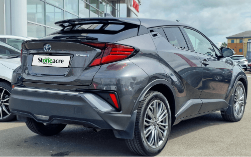 A grey Toyota C-HR; What credit score is needed to buy a car image