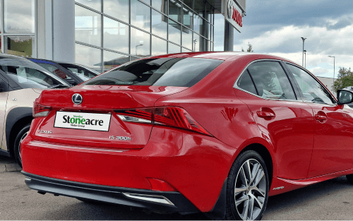 A red Lexus IS; Why am I in negative equity image