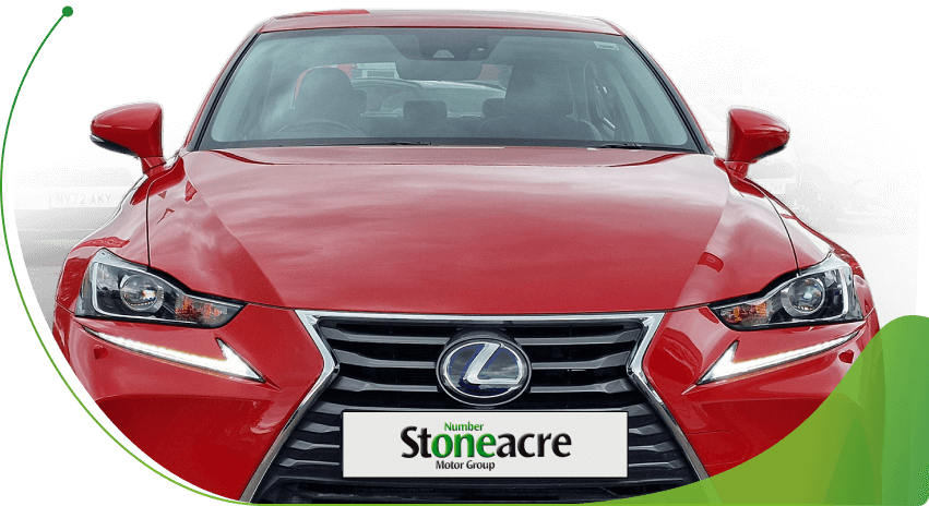 A red Lexus IS; How to get out of negative equity car finance image