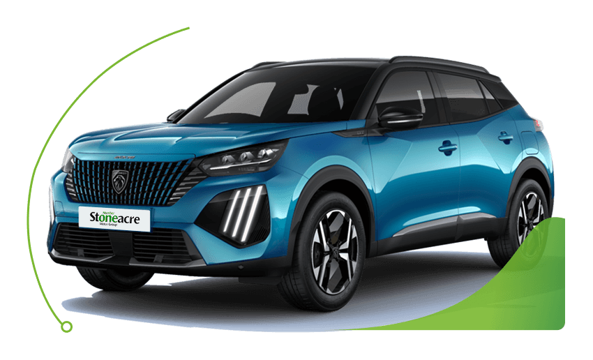 A Blue Peugeot 2008; What types of car finance do you offer image