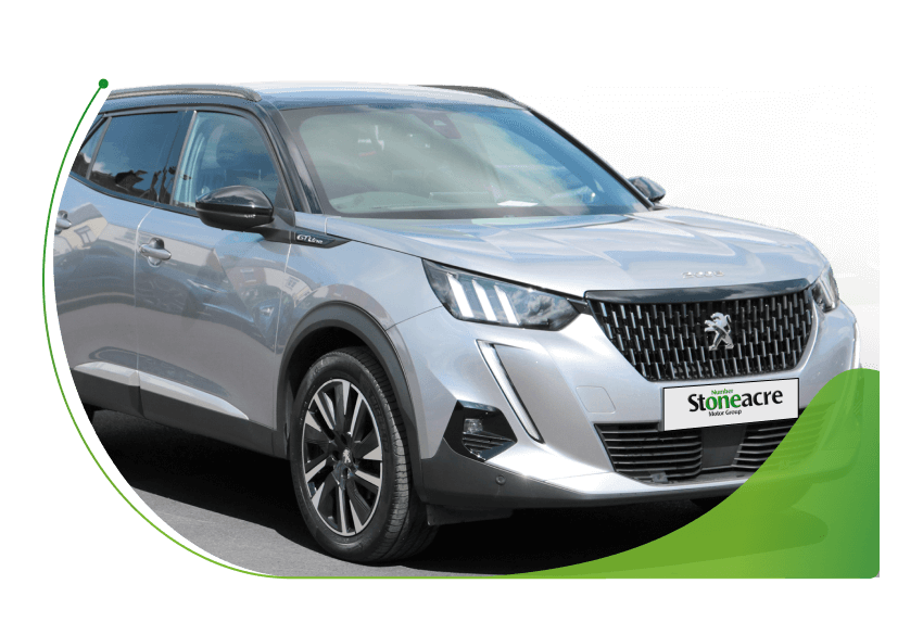 A silver Peugeot 2008; How no deposit car finance works image