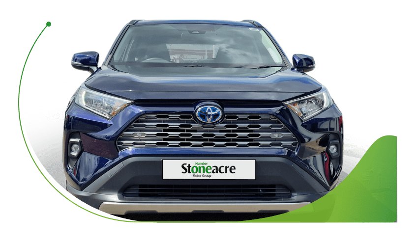 The front of a blue Toyota RAV4; Why do lenders provide black box finance image