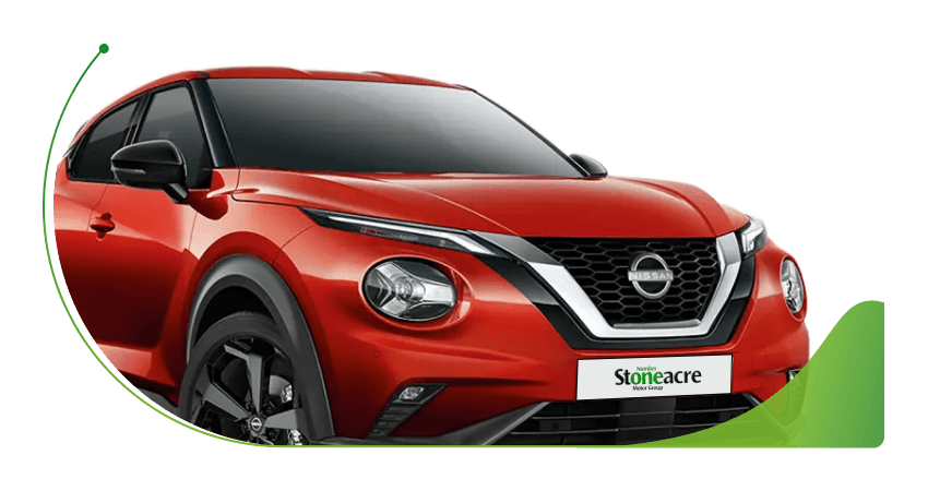 A red Nissan Juke; What is guarantor car finance image