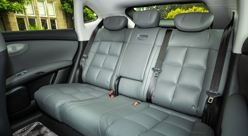 New MG IM6 reclining rear seats for passenger comfort