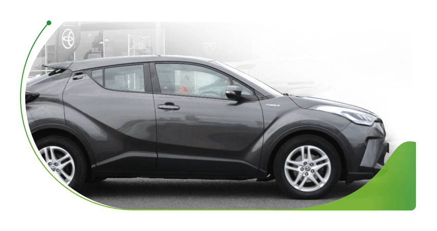 A grey Toyota C-HR; What Affects How Much I Can Borrow image