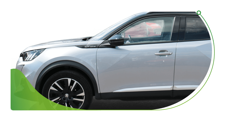 A silver Peugeot 2008; Comparing Finance Options image