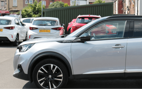 A silver Peugeot 2008; Comparing Finance Options image