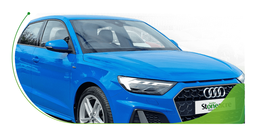 A blue Audi A1; Feel ready to apply for car finance again image