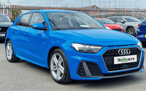 A blue Audi A1; Feel ready to apply for car finance again image