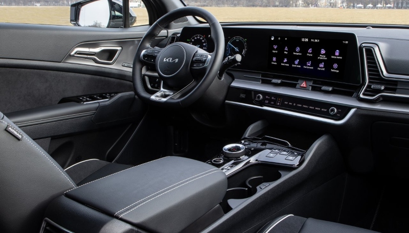 Used Kia Sportage Plug-in Hybrid Interior