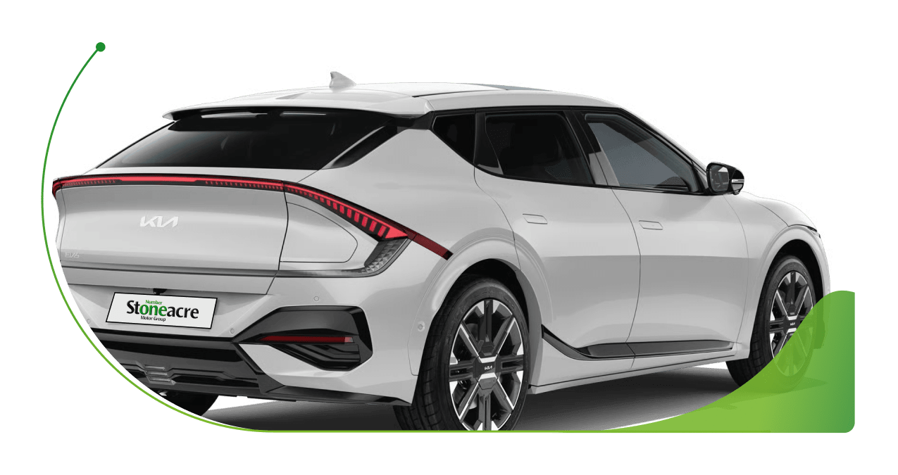 A silver Kia EV6; Self-Employed Car Finance image