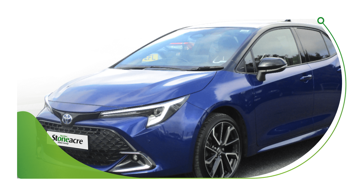 A blue Toyota Corolla; Can I get car finance if I am self-employed image