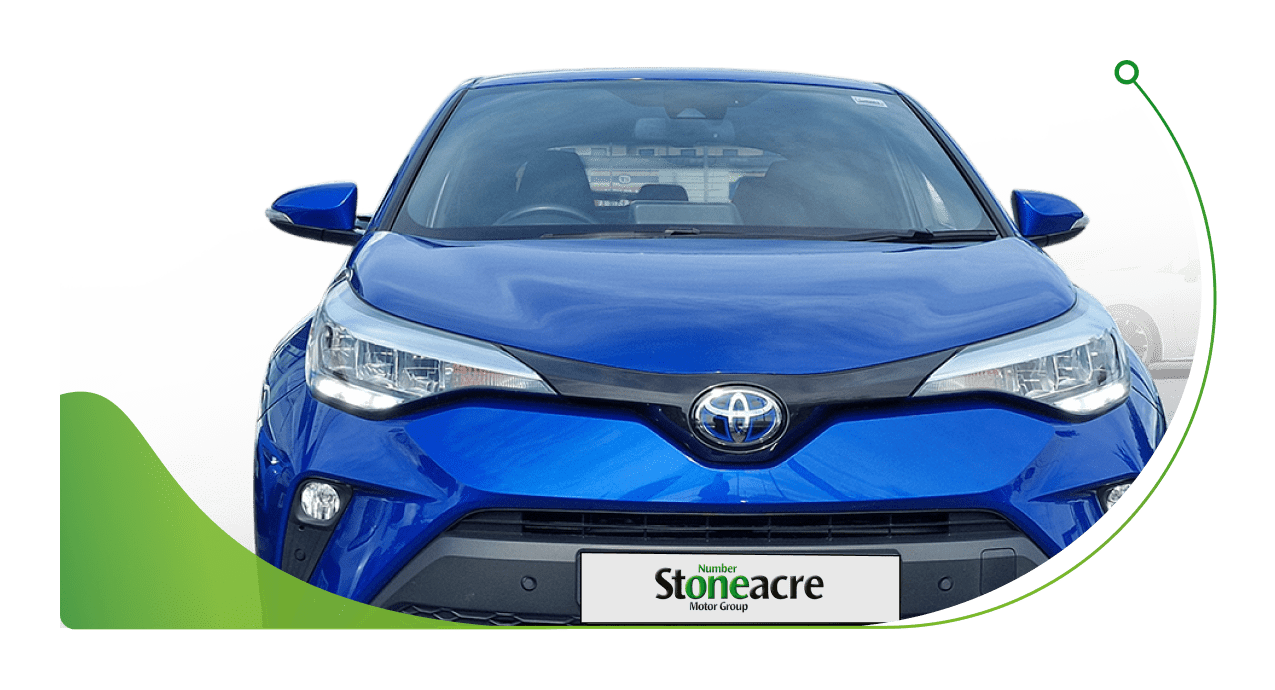 A blue Toyota C-HR; Car finance for self-employed with bad credit image